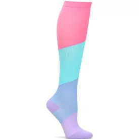 NurseMates Compression Socks - Color Block Bright