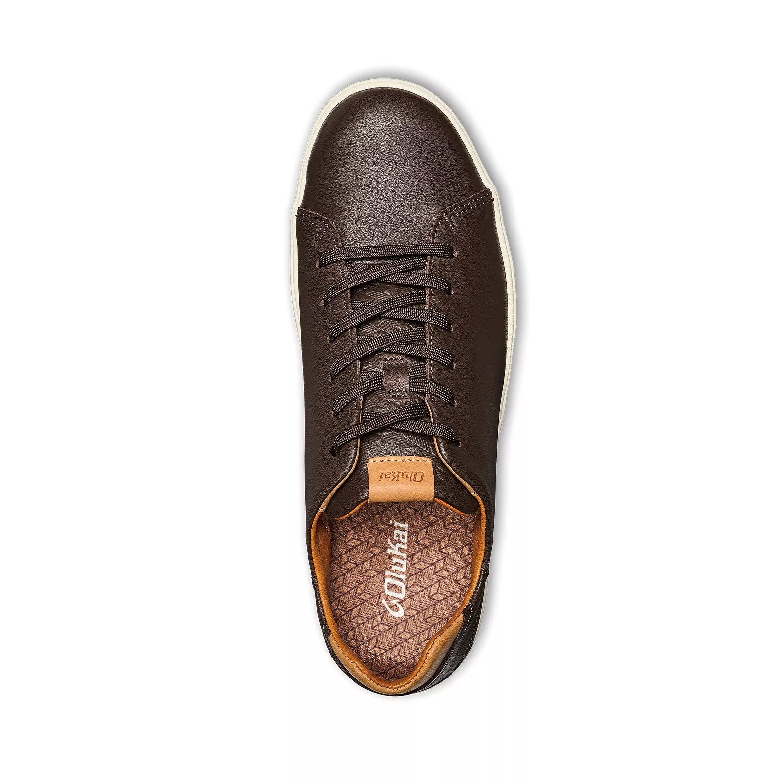 OluKai Lae'ahi Li 'Ili Sneaker (Men) - Dark Wood/Dark Wood