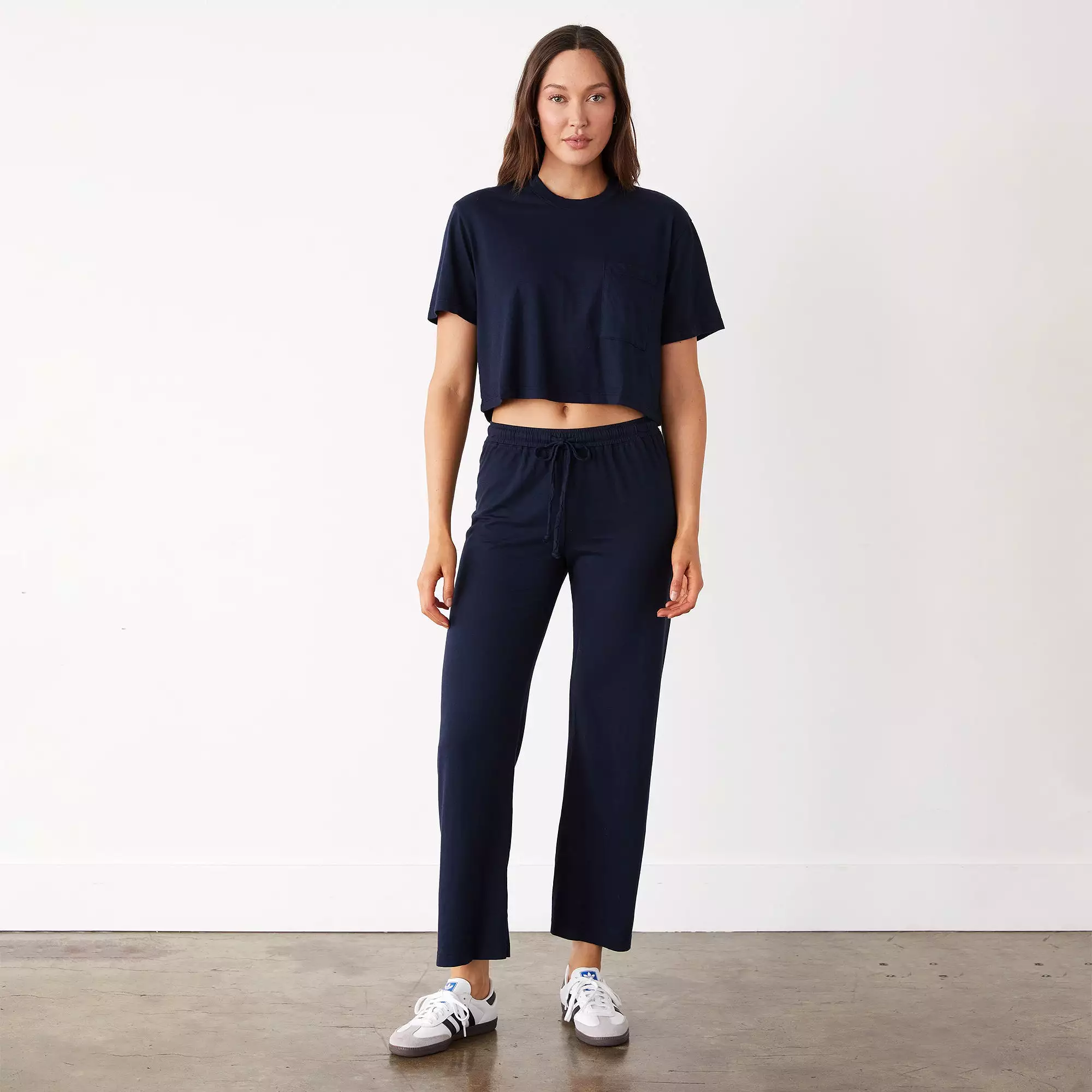 Organic Jersey Crop Pant