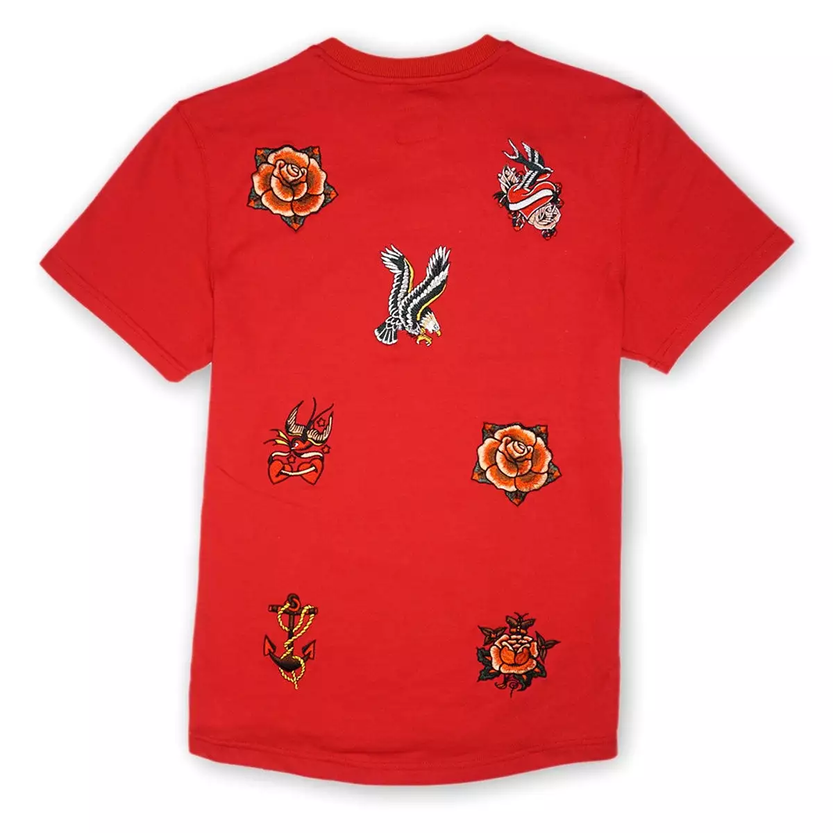 Outlawed Crew Tee (Red)