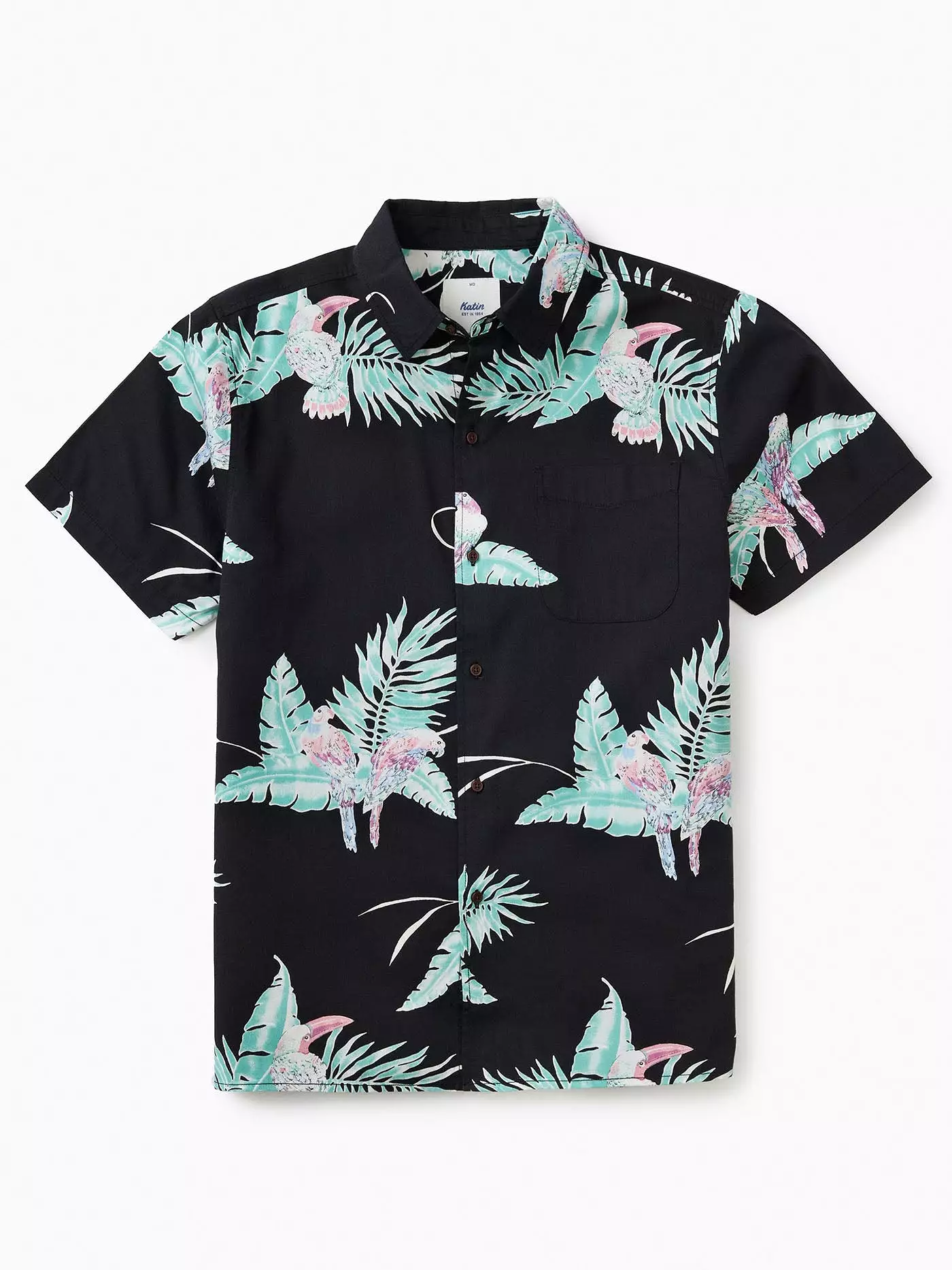 Paradise Short Sleeve Buttondown Shirt