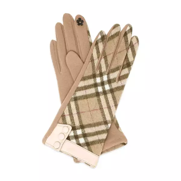 Presley Plaid Gloves - Available in 3 Colors!