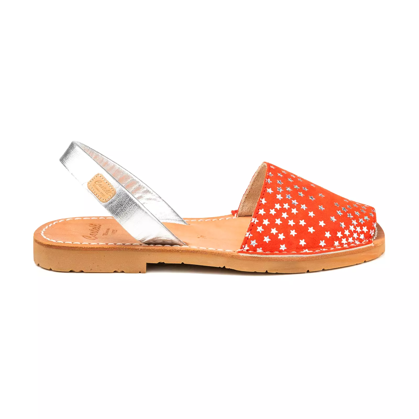 Renewed Leather Open Toe Menorcan Sandal For Women - Iker 1097