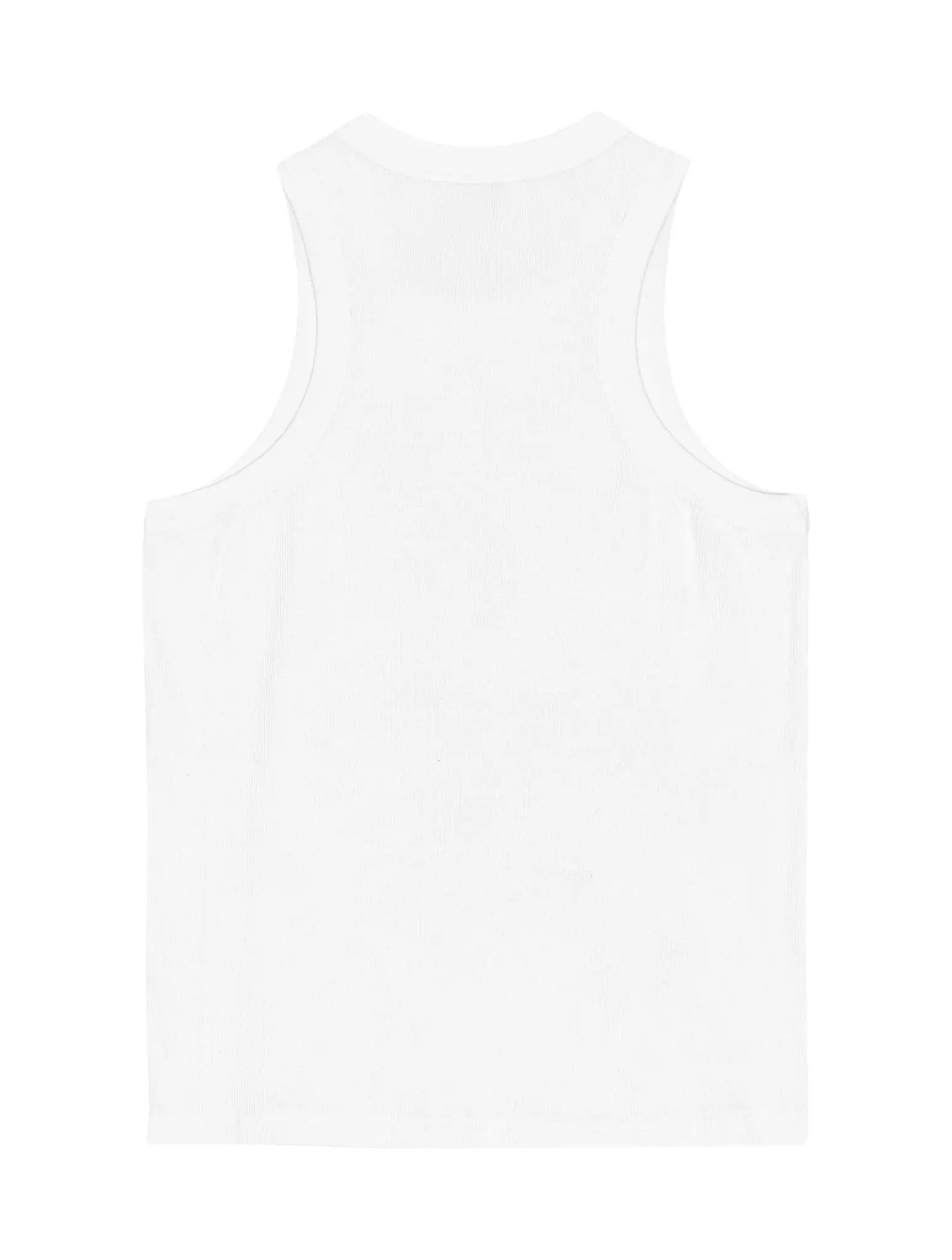 RIB JERSEY EMBELLISH TANK TOP