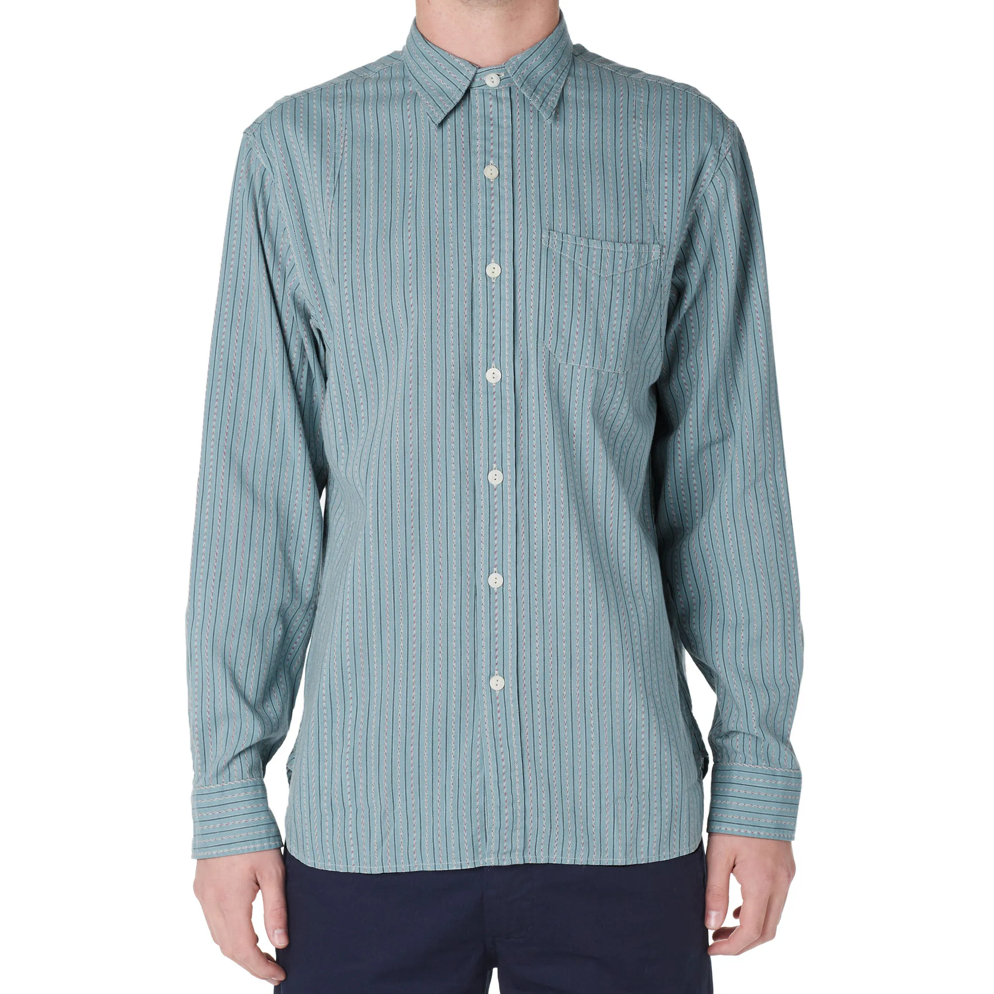 RRL Owyhee Work ShirtOregon Blue