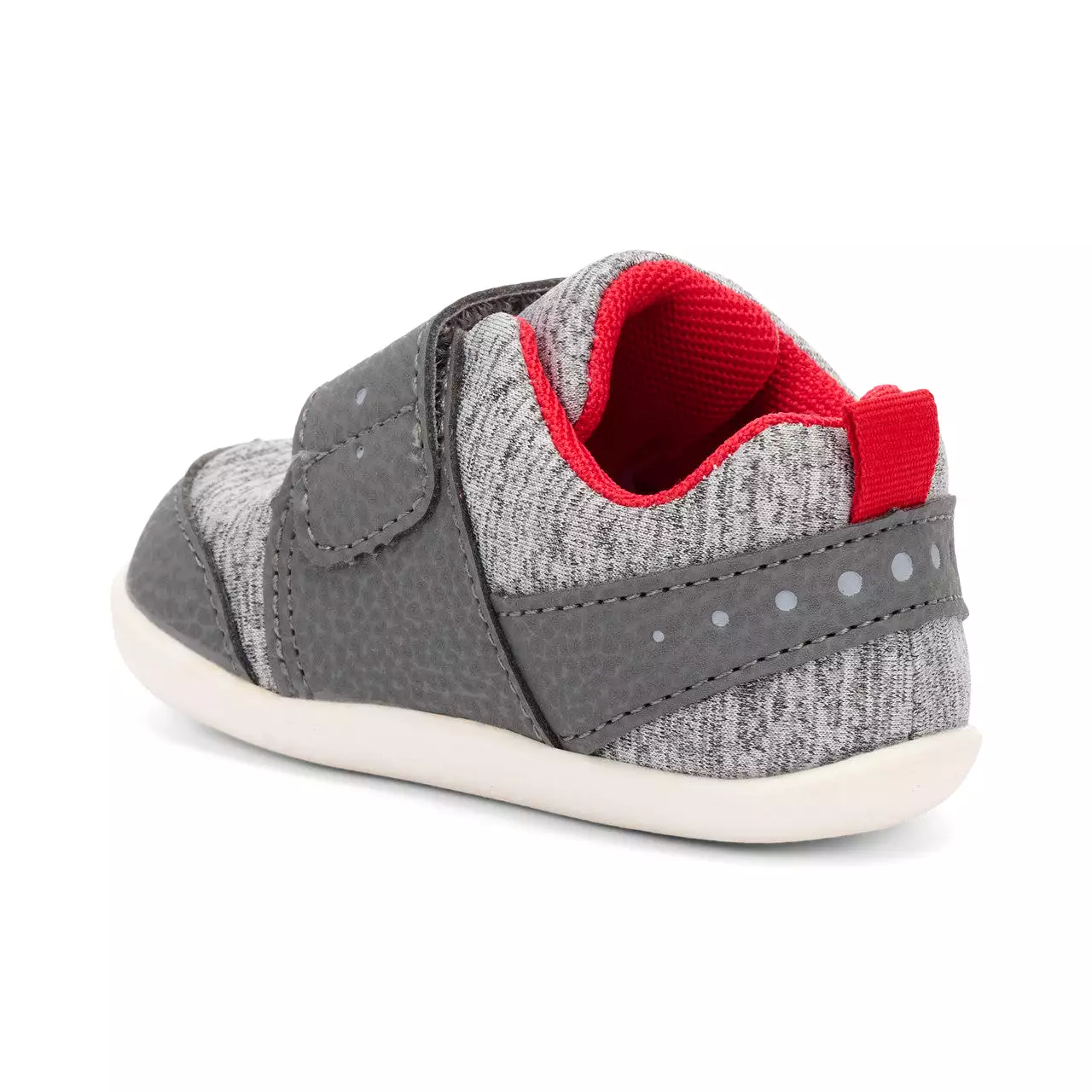 Ryder (First Walker) Infant Shoe -  Gray Jersey