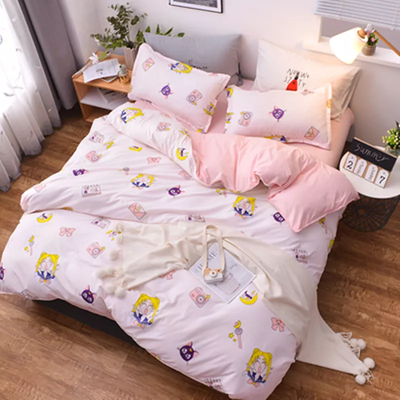 Sailor Moon Bed Sheet 4 Pieces AD11834