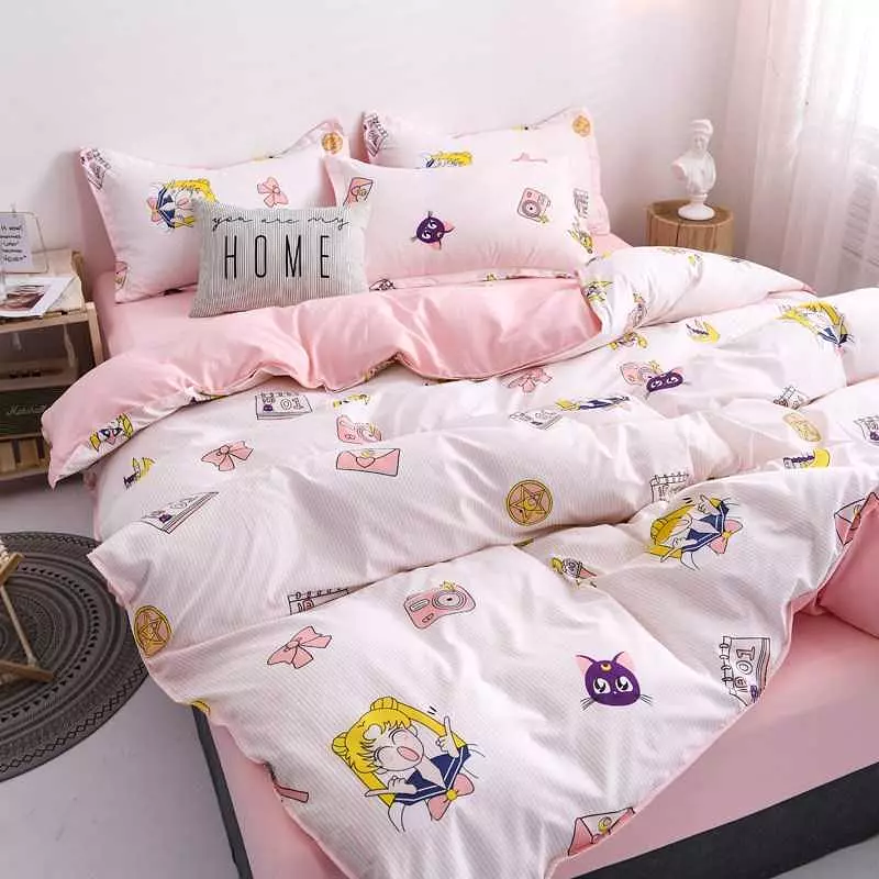 Sailor Moon Bed Sheet 4 Pieces AD11834