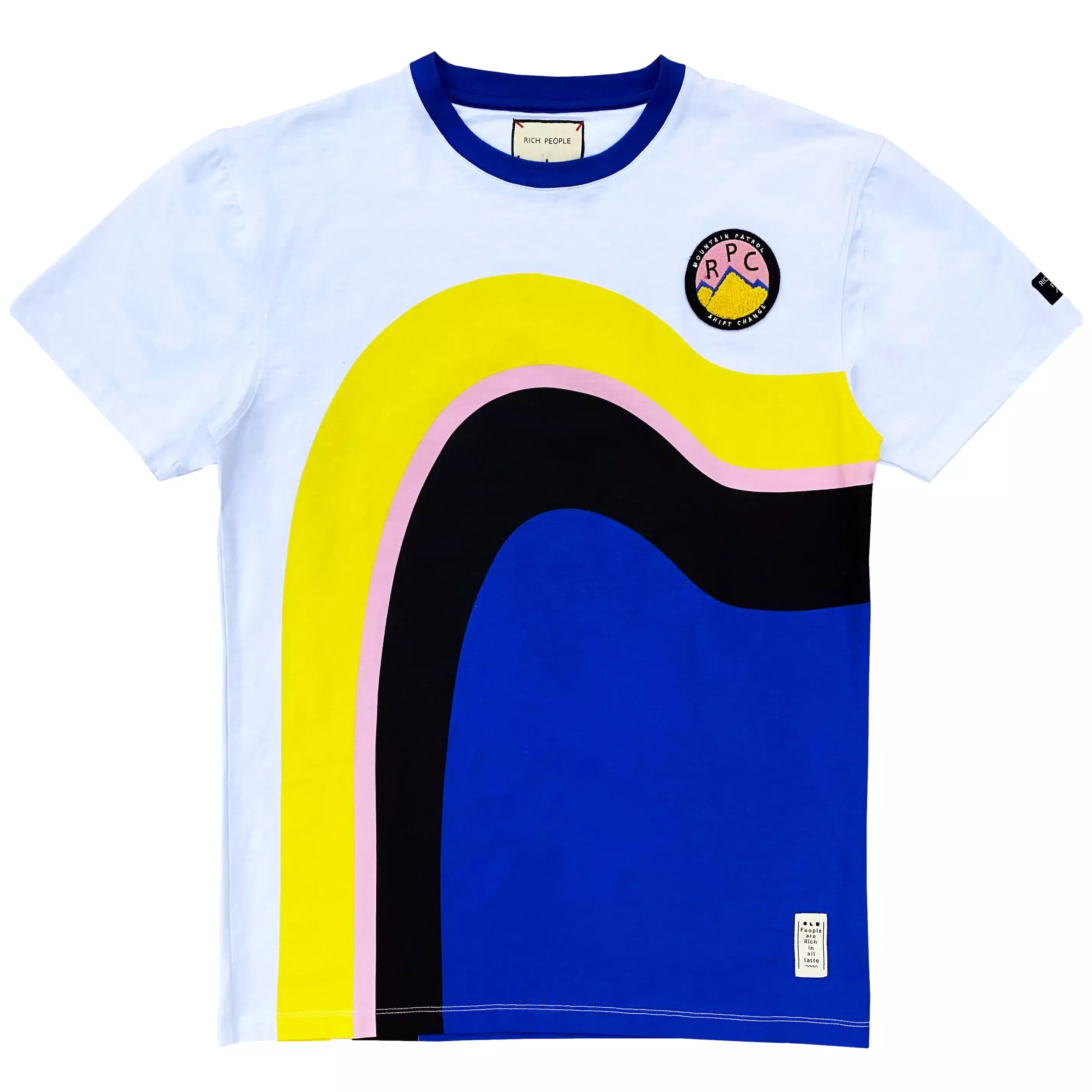 Sunset Drip Tee (Blue/Yllw) /D3