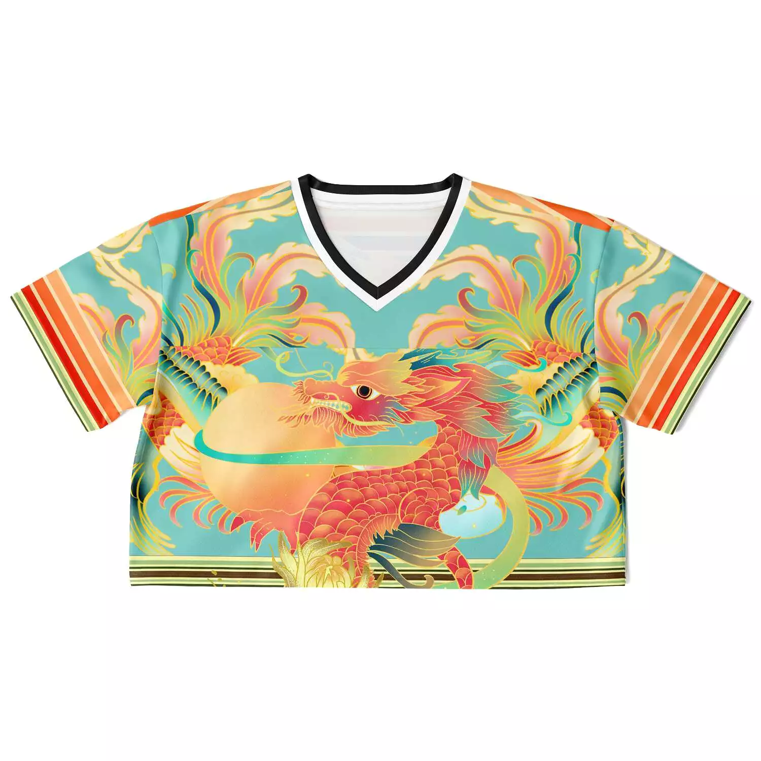 The Koi Dragon Crop Jersey