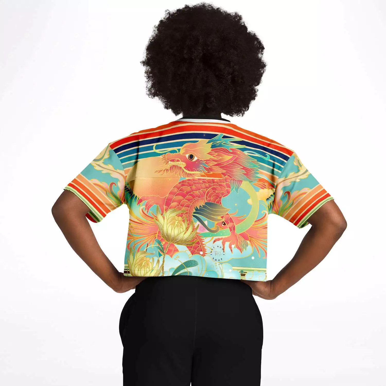 The Koi Dragon Crop Jersey