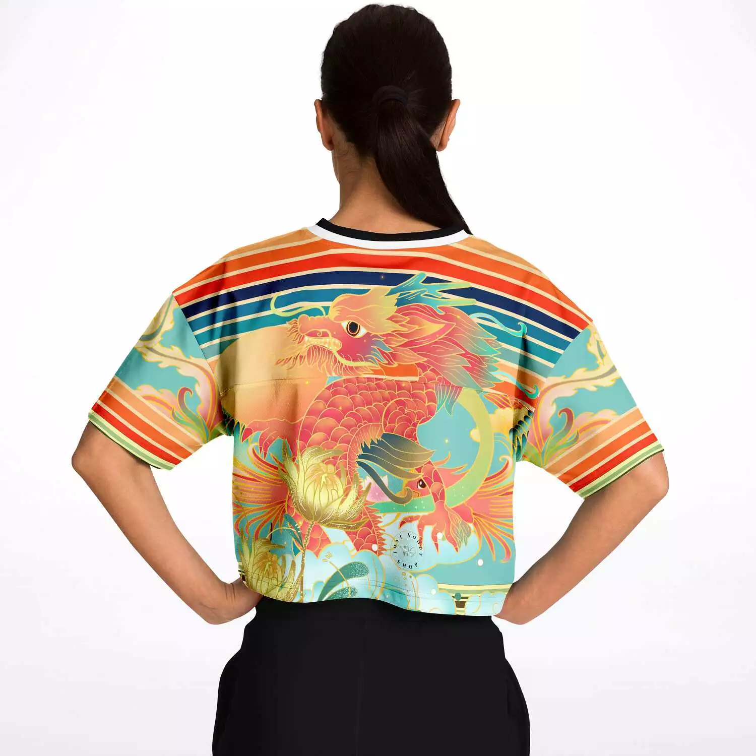 The Koi Dragon Crop Jersey