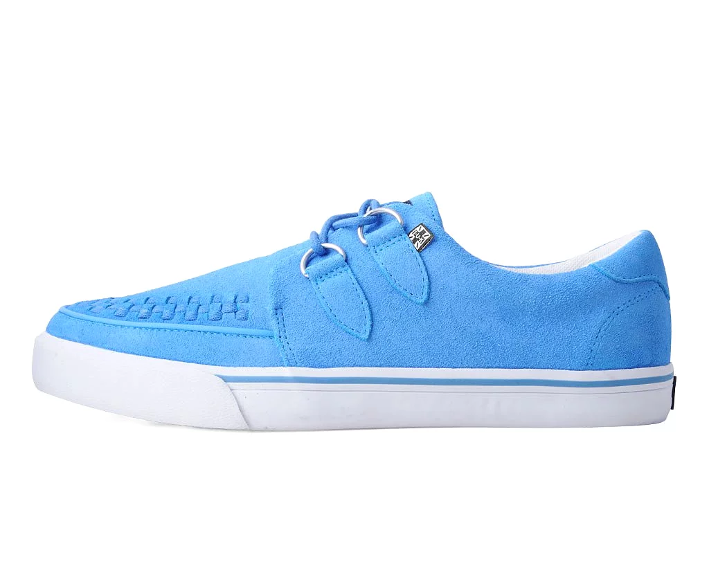 Tranquil Blue Suede D-Ring Interlace Sneaker